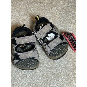 NWT Smart Step Baby Sandals Brown Leather 2W